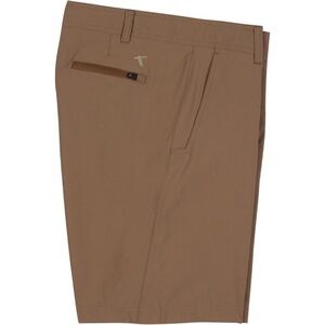 Genteal Apparel Khaki Dockside Performance Short Khaki